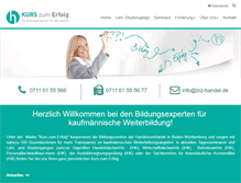 Tablet Screenshot of kurs-zum-erfolg.de